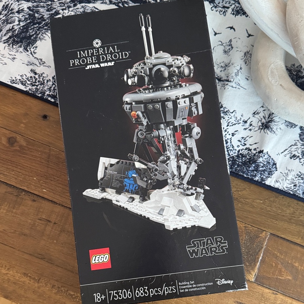 Lego Star Wars Imperial Probe Droid - Black and Gray